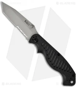 5.11 Tactical 5.11 CS1 Knife Tanto Counter Strike Folding Knife (3.75" Bead Blast Serr)