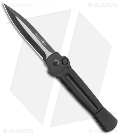 AKC X-treme Ace Automatic Knife Black (3.6" Black Two Tone) 1 AKC X-treme Ace Automatic Knife Black (3.6" Black Two Tone)