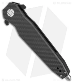 Online Knives Store -Online Knives Store Artisan Cutlery Hornet CF Black BHQ 95787 jr spine