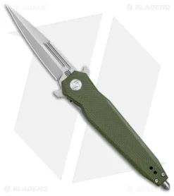 Artisan Cutlery Hornet Liner Lock Knife OD Green G-10 (3.54" Satin D2)