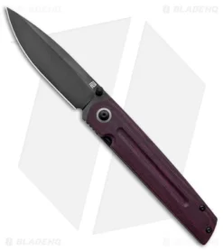 Artisan Cutlery Sirius Liner Lock Knife Purple Micarta (3.5"Black S35VN)