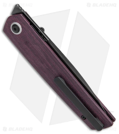 Artisan Cutlery Sirius Liner Lock Knife Purple Micarta (3.5"Black S35VN) 3 Artisan Cutlery Sirius Liner Lock Knife Purple Micarta (3.5"Black S35VN) - Image 3