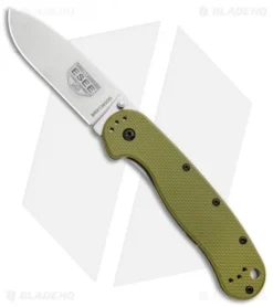 BRK Jeff Randall Avispa Frame Lock Knife OD Green (3.35" SK-5 Stonewash)