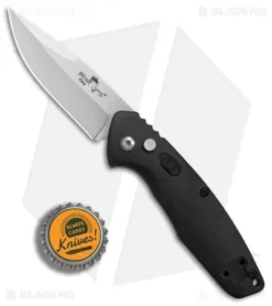 Bear OPS Bold Action X Automatic Knife Black Aluminium (2.6" Bead Blast) -Online Knives Store Bear Ops Bold Action X black aluminum BB BHQ 82584 er bottlecap