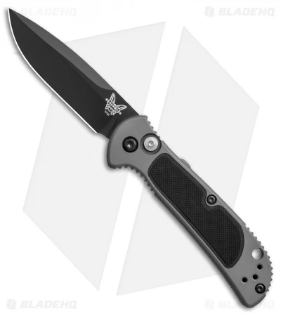 Benchmade 9750BK Mini Coalition Automatic Knife Gray Al/Black G-10 (2.9" Black) 1 Benchmade 9750BK Mini Coalition Automatic Knife Gray Al/Black G-10 (2.9" Black)