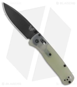 Benchmade Bugout Limited Edition AXIS Lock Knife Jade G-10 (3.25" Black M4)