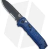 Benchmade 4400SBK-1 Casbah Automatic Knife Blue Grivory (3.4" Black Serr)