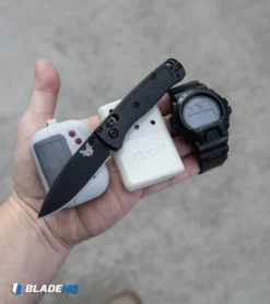 Benchmade Mini Bugout AXIS Lock Knife Black CF-Elite (2.8" Black) 533BK-2 9 Benchmade Mini Bugout AXIS Lock Knife Black CF-Elite (2.8" Black) 533BK-2 -Online Knives Store Benchmade Mini Bugout AXIS Lock Knife Black Black 533BK 2 BHQ 118554 kp in hand web