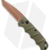 Boker Desert Warrior Kalashnikov Tanto Automatic Knife Green (3.25" D2 Copper)