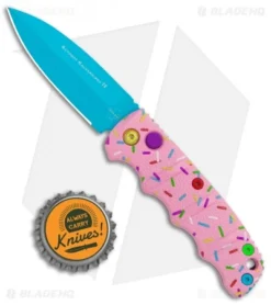 Boker Mini Dessert Warrior Kalashnikov Dagger Automatic Knife (2.5" Blue) Donut 7 Boker Mini Dessert Warrior Kalashnikov Dagger Automatic Knife (2.5" Blue) Donut -Online Knives Store Boker Desert Warrior Mini Kalashnikov Dagger Auto Blue Donut BHQ 113886 jr bottlecap