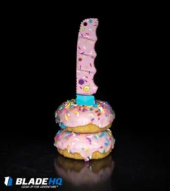 Boker Dessert Warrior Kalashnikov Dagger Automatic Knife (3.25" Blue) Donut -Online Knives Store Boker Dessert Warrior Kalashnikov Dagger Automatic Knife Blue bhq 108010 kp stack web