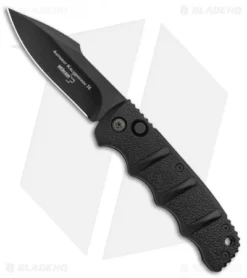 Boker Kalashnikov Harpoon Automatic Knife Black (3.25" Black D2)