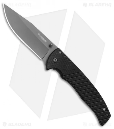 Boker Magnum Black Flash Spring Assisted Knife Black G-10 (3.7" Gray) 1 Boker Magnum Black Flash Spring Assisted Knife Black G-10 (3.7" Gray)