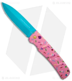 New Release 11 Boker XXL Kalashnikov Exclusive Dessert Warrior Automatic Knife (4.75" Blue)