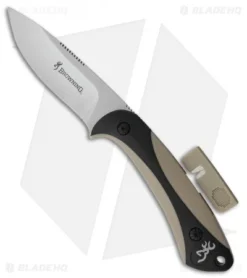 Browning ERT Fixed Blade Knife Black/Gray (3.25" Satin) 3220225