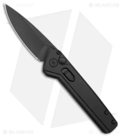 Buck Knives Buck 838 Deploy Blackout Automatic Knife Black Alum (3.25" Black) 0838BKS