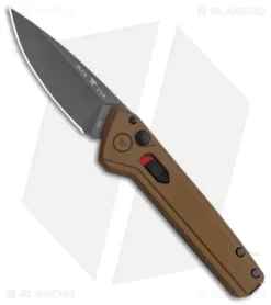Buck Knives Buck Deploy Automatic Knife Burnt Bronze (3" Gray) 0838BRS1