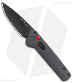 Buck Knives Buck Deploy Automatic Knife Sniper Gray (3" Black) 0838GYS1