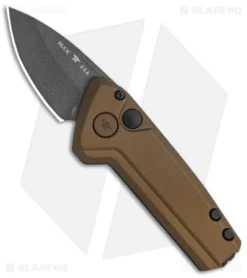 Buck Knives Buck Deploy Mini Automatic Knife Burnt Bronze (3" Gray) 0838BRS1