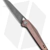 CIVIVI Isham Mckenna Liner Lock Blackwashed Copper (2.875 Damascus) C905DS-3