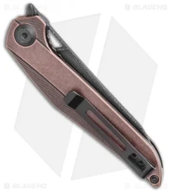 CIVIVI Isham Mckenna Liner Lock Blackwashed Copper (2.875 Damascus) C905DS-3 -Online Knives Store CIVIVI Isham Mckenna Liner Lock Blackwashed Copper 2.875 Damascus C905DS 3 BHQ 114181 LS Side