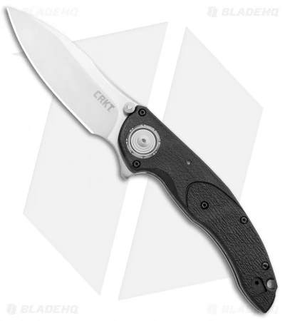 CRKT Linchpin Deadbolt Lock Knife Black G-10 (3.9" Satin) 5405 1 CRKT Linchpin Deadbolt Lock Knife Black G-10 (3.9" Satin) 5405