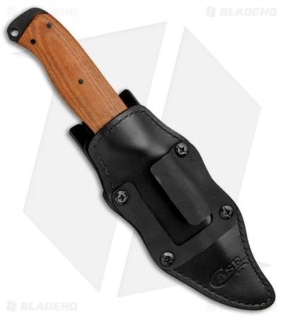 Case Winkler Recurve Utility No. 6 Fixed Blade Brown Canvas (4.75" Black) 3 Case Winkler Recurve Utility No. 6 Fixed Blade Brown Canvas (4.75" Black) - Image 3