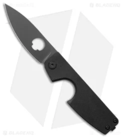 Daggerr Knives Cigar Knife Slip Joint Knife Black G-10 (2.9" Black)