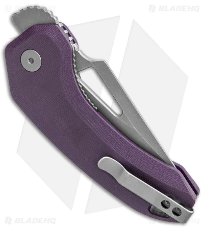 Damned Designs Djinn XL Liner Lock Knife Purple G-10 (3" SW) 3 Damned Designs Djinn XL Liner Lock Knife Purple G-10 (3" SW) - Image 3