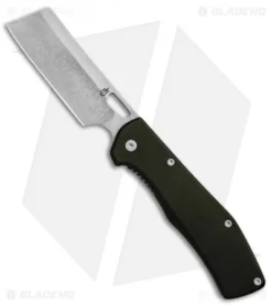 Gerber FlatIron Cleaver Frame Lock Knife Dark Gray Aluminum (3.5" Stonewash)