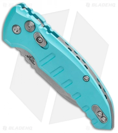 Hogue Knives A01 Microswitch Wharncliffe Automatic Knife Aqua (2.6" SW) 24103 2 Hogue Knives A01 Microswitch Wharncliffe Automatic Knife Aqua (2.6" SW) 24103 - Image 2