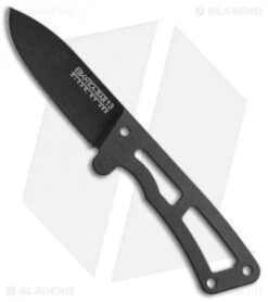 Ka-Bar Becker Remora Neck Fixed Blade Knife (2.25" Black) BK13CP