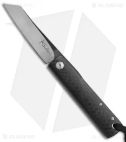 Kansei Matsuno Custom F011 SM Friction Folder Knife Carbon Fiber (2.625" Satin)