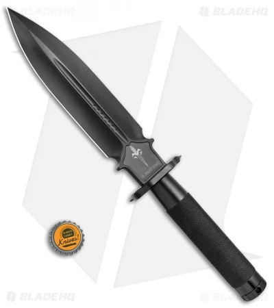 Marfione Custom Knives Interceptor Survival Knife Black (7.875" Black Stonewash) 4 Marfione Custom Knives Interceptor Survival Knife Black (7.875" Black Stonewash) - Image 4