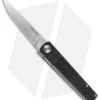 Real Steel Ippon Liner Lock Knife Black (3.7" Satin) RS7242