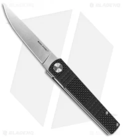 Real Steel Ippon Liner Lock Knife Black (3.7" Satin) RS7242