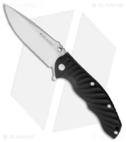 Real Steel T101 Special Edition Liner Lock Knife Black G-10 (3.75" Satin)