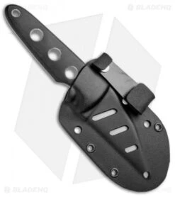 Rare Spyderco Ronin Fixed Blade Knife Black Micarta (3" Bead Blast) FB09 -Online Knives Store Spyderco Rare Ronin Black 1998 FB09P jr sheath