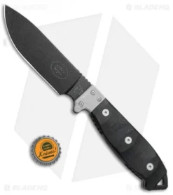 Utica Cutlery UTKS-5 Survival Series Fixed Blade Black Micarta (5.1" Black) 7 Utica Cutlery UTKS-5 Survival Series Fixed Blade Black Micarta (5.1" Black) -Online Knives Store Utica Cutlery UTKS 5 Survival Series Black Micarta Black 11 UTKS5 BHQ 82817 jr bottlecap