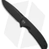 WE Knife Co. Beacon Frame Lock Knife Black Titanium (3.5" Black Stonewash)