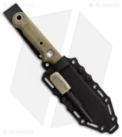 White River FC5 Firecraft Fixed Blade Knife OD Green Micarta (5" Stonewash) 6 White River FC5 Firecraft Fixed Blade Knife OD Green Micarta (5" Stonewash) -Online Knives Store White River FC5 Firecraft OD Green Micarta SW BHQ 68958 er sheath