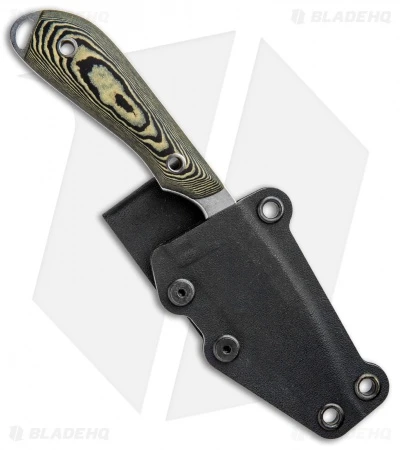 White River Knives M1 Caper Fixed Blade Knife Black/Maple Richlite (3" SW) 3 White River Knives M1 Caper Fixed Blade Knife Black/Maple Richlite (3" SW) - Image 3