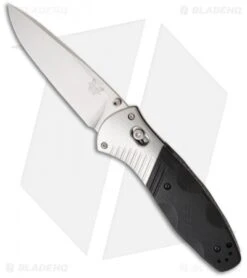 Online Knives Store 32 Benchmade Barrage AXIS-Assist Black G-10 (3.6" Satin) 581