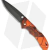 Buck Knives Buck Bantam BBW Lockback Knife Orange Camo (2.75" Black)