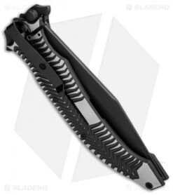 HTM Darrel Ralph AXD 5.5 Spring Assisted Knife Two-Tone Ti (5.5" Black) 5 HTM Darrel Ralph AXD 5.5 Spring Assisted Knife Two-Tone Ti (5.5" Black) -Online Knives Store htm axd assist black tanto cm side