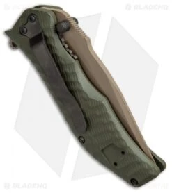 HTM Darrel Ralph Gun Hammer Bowie Spring Assisted Knife OD Green (3.5" FDE) 5 HTM Darrel Ralph Gun Hammer Bowie Spring Assisted Knife OD Green (3.5" FDE) -Online Knives Store htm knives gun hammer od fde ghebohao BHQ 37376 dl side