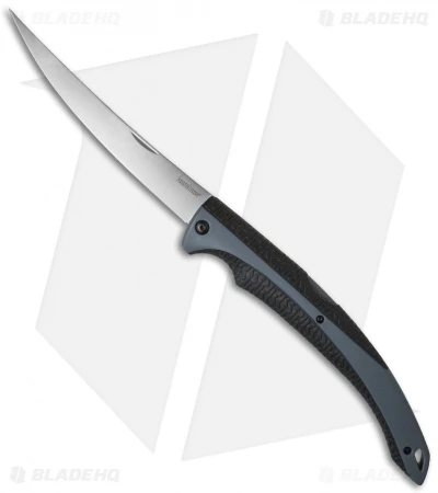 Kershaw Folding Fillet Knife K-Texture (6.25" Satin) 1258 1 Kershaw Folding Fillet Knife K-Texture (6.25" Satin) 1258
