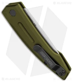 Kershaw Launch 2 Automatic Knife OD Green Aluminum (3.4" Stonewash) 7200SWOL 6 Kershaw Launch 2 Automatic Knife OD Green Aluminum (3.4" Stonewash) 7200SWOL -Online Knives Store kershaw launch auto 2 sw 7200swol cm bhq 32693 jr side 1