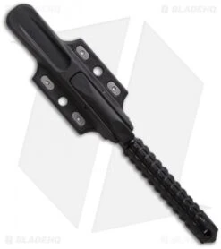 Microtech A.D.O. Knife Tan Camo D/E Dagger Fixed Blade (4.5" Full Serr) 115-3TC -Online Knives Store microtech ado black 115 1 sheath back