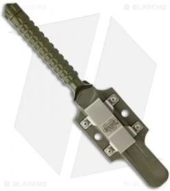 Microtech A.D.O. Knife S/E Fixed Blade (4.5" Green Serr) 116-2GR 6 Microtech A.D.O. Knife S/E Fixed Blade (4.5" Green Serr) 116-2GR -Online Knives Store microtech ado green sheath back